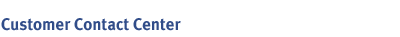 Title-Customer Contact Center
